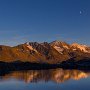 Lac de l'Ane devant les Grandes Rousses - Belledonne - Savoie