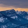 Le Granier, le Mt Pinet et les Lances de Malissard depuis le Nivolet - Bauges - Savoie
